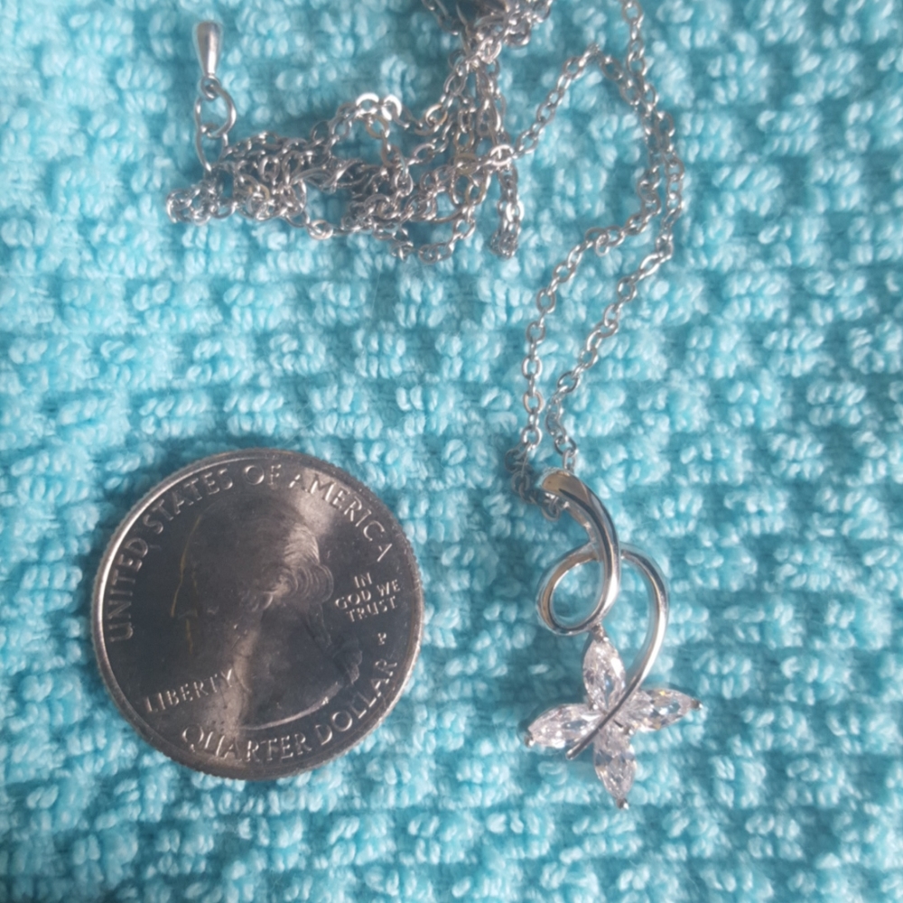 Marquise Cut 16" expandable Necklace